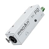 P2 Headphone Amplifier, Portable in Ear Monitor Amplifier with XLR/TRS Input 3.5mm Output, IEM Amp with Stereo/Mono Switch, Personal Headphone Amp for Drummers, Keyboardists, Guitar