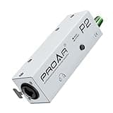 P2 Headphone Amplifier, Portable in Ear Monitor Amplifier with XLR/TRS Input 3.5mm Output, IEM Amp with Stereo/Mono Switch, Personal Headphone Amp for Drummers, Keyboardists, Guitar