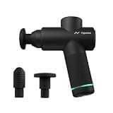 Hypervolt Go 2 - Featuring Quiet Glide Technology - Handheld Percussion Massage Gun | 3 Speeds, 2 Interchangeable Heads | Helps Relieve Sore Muscles and Stiffness