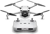 DJI Mini 3, Drones with Camera for Adults 4K, 38-min Flight Time, up to 32800ft (10km) Video Transmission, True Vertical Shooting, GPS Auto Return Integrated, Mini Drone with Camera for Beginners