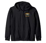 MILWAUKEE WISCONSIN CITY FLAG PEOPLE'S FLAG SUNRISE LAKE Zip Hoodie
