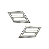 U.S. Navy E3 Seaman Pin-On Collar Device Brite (PAIR)