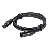 Rhinovo 2-Pack XLR Cable 3ft (1M), Male to Female 3-Pin Balanced Microphone Cable, XLR to XLR Audio Patch/Extension Cord for Mic, Mixer