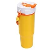 Fockety Portable Blender, 900ml USB Rechargeable Double Wall Insulated Stainless Steel Juicer Cup with 4000mAh Battery, Cold Hot Drinks Small Blender Cup for Shakes Smoothies Juices