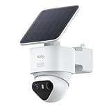 aosu T2 Ultra 4K Security Cameras Wireless Outdoor, TrueColor Night Vision, AI Triple Detection, 360° Auto Tracking, Solar Powered WiFi Camera for Home Security, 1Pack
