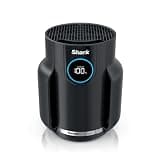 Shark NeverChange Compact Pro 250 Sq Ft HEPA Air Purifier, 5-Year HEPA-Exceeding Filter, Captures Pollutants, Pet Dander, Dust, and Smoke, Black, HP070 (Renewed)