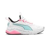 PUMA Womens Amplifier Speckle Lace Up Sneakers Shoes Casual - Blue, White - Size 8.5 M