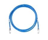 CAT6A Shielded F/UTP Bonded-Pair Modular Patch Cord 24/4 Solid 1 ft Blue CAF1106001