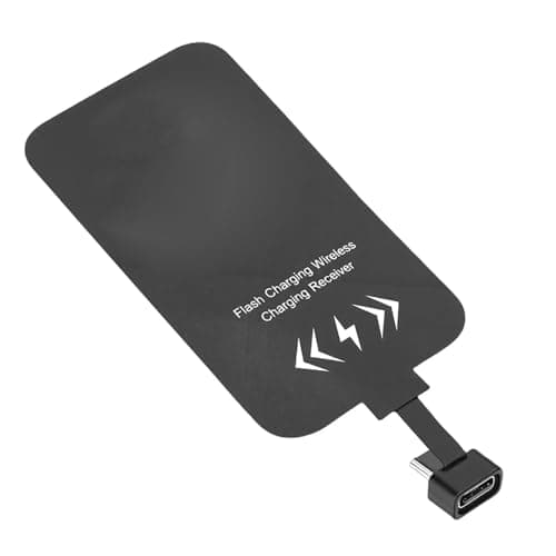 YUEHISY Wireless Charging Receiver and Adapter Enables Wireless Charging for, Moto, USB Type C Phones