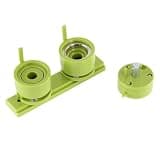 LIBODD Badge Pin Button Maker Machine DIY Badges Set 25MM-58MM Button Punch Press Maker Machine Button Parts+Circle Cutter(44MM Mold Only Mold)