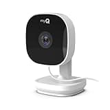 Chamberlain myQ Smart Indoor Security Camera – 1080p HD Video, Night Vision, Motion Detection, Wi-Fi, Two-Way Audio, Smartphone Control
