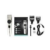 BIUDECO Professional Men Electric Hair Clipper and Beard Trimmer with Stainless Steel Blades, Portable USB Charging Cordless Hair Trimmer for Close Cuts and Haircuts, for Home and Travel