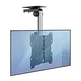 TV Stand tv Wall Mount Ceiling TV Bracket Mount with Tilt and Height Adjustment, Fits Most 17-37 Inch LED Screen Display