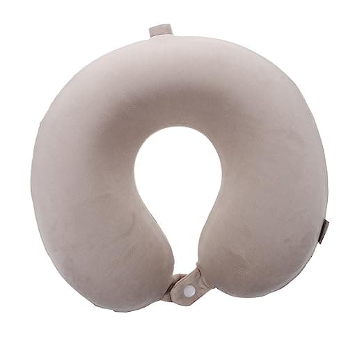 Mobestech Portable U Shaped Memory Neck Pillow for Travel Lightweight and Comfortable Support Design for Long Journeys Easy to Clean and Reusable