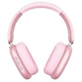 Wentronic Y01 Wireless Noise Canceling Headphones Bluetooth 5.3 Over Ear Headphones with Microphone, Hi-Res Audio, 48H Playtime, Foldable Comfortable Earpads,Compatible with iOS,Android,PC, Pink
