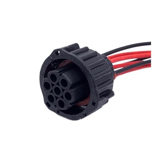 SSXLSMYXGS 1 Set 7 Pin Car 1718230-1 Circular Truck Electrical Cable Connectors Female Male Wire Harness 968421-1 967650-1 SSXLSMYXGS(7 Pin Female,1 Set)