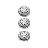 Sh90/62 Replacement Blade ,Compatible For Philips Norelco Shaver Series Head For 9000 S8000 Razor SW97xx, S8950/50 S8950/91 S9311/27(3pc-SH90)