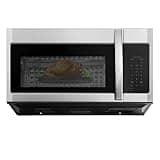 BLACK+DECKER Over the Range Microwave Oven with Air Fryer, Convection, and Bake Modes, 1.5 cu.ft., Stainless Steel, 900 Watts, EC942K6CE-SS
