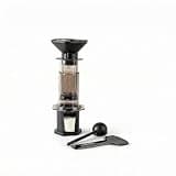 MotiveTech Manual Coffee Brewer Upright Clear Coffee Brewer No Electricity Brew Gear, Brown