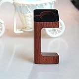 Wood Charger Stand Holder for Bracket Charging Cradle for Dock Station Desktop Wooden