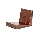 CFGH6FDF Home Minimalist Tabletop Small Wooden Bookshelf for Office Dorm Freestanding Book Shelf