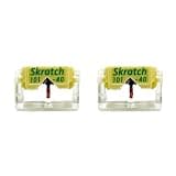 2-pack of JICO SKRATCH 101-40 Replacement Styli Compatible with Shure M44-7, JICO J44A 7 & JICO IMPACT