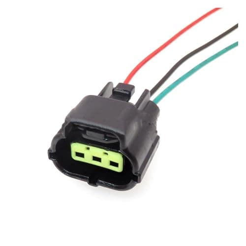 Chunsu 1 Set 3 Hole 174357-2 368523-1 174359-2 AC Assembly Car Sealed Connector Automotive Throttle Sensor Wiring Socket(Gray2)