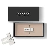 Kacenray Custom USB Flash Drive Bulk, Personalized Jump Drives with Logo for School Graduations, Alumni Associations, Event Keepsakes, with Optional Custom Gift Boxes (100,4 GB)