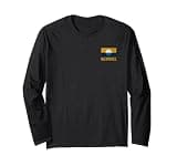 Milwaukee Wisconsin City Flag People's Flag Sunrise Lake Long Sleeve T-Shirt