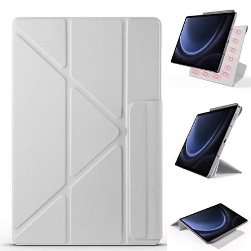 ZAGLDD for Oppo Pad 4 Pro 13.2(2025) Case,Magnetic Attachment Slim Trifold Cas Auto Wake/Sleep,Multi-Viewing Angles,Slim Light Shell Cover for Oppo Pad 4 Pro 13.2(2025)(Grey)