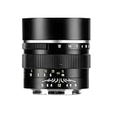 Compatible for Sony E Alpha 7II, Compatible for Olympus M4/3 Mount, 50mm F1.2 APS-C Manual Prime Large Aperture Camera Lens(M4/3)