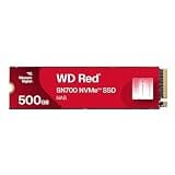 Western Digital 500GB WD Red SN700 NVMe Internal Solid State Drive SSD for NAS Devices - Gen3 PCIe, M.2 2280, Up to 3,430 MB/s - WDS500G1R0C