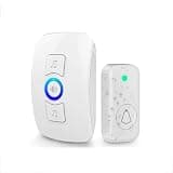 ONMYJFD Doorbell Outdoor Smart Home Door Bell Welcome Melodies Chime Kit LED Flash Security Alarm for House
