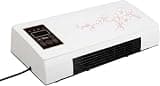 2 in 1 Wall Mount AC Heater, 1800W PTC Ceramic Fan with Remote & Touch Control, Quiet Portable Cooling Warming Unit for Bedroom RV Garage, No Drill Installation
