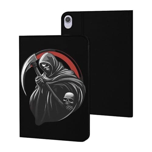 Death Reaper Tablet Case Compatible with ipad Mini6 (8.3in) Protective Case Stand Protective Cover