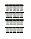 10/20 Vacuum Cleaner Filters, Compatible For Moosoo K12 K12 Pro K13, Replacement Filters(20pcs)
