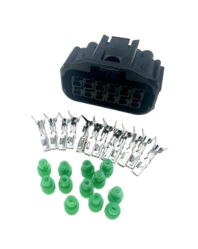 FTOMIKA Cars Connectors 6181-6784/6189-7410 Suitable for Civic Front Headlights, Daytime Running Lights, Fog Light(1 Set M Plug)