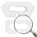 Disposable VR Mask 100 Pcs Disposable VR Mask Breathable Eye Covers Sweat Guard