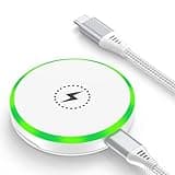 25W Magnetic Wireless Charger Charging Pad Fast Charging for iPhone 17 Pro Max 16 Pro Max 15 Plus 14 13 12 Pro Max,Magsafe Wireless Charger Mat Station for Samsung Galaxy S26 Ultra S26 S25 S24 S23