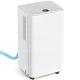 Bigleap Dehumidifiers for Basements,Whole House with Drain Hose, Dehumidifier for Home Dehumidifiers suite for Bathroom,2L