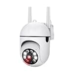 BXGBWKZHRQF 1080P HD Wall Mount 2.4G WiFi Security Cam 360° Rotatable Night Vision Anti-Theft Monitor