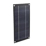 Haofy Portable Solar Panel Kit Monocrystalline Silicon Charger with 100A Charge Controller Extension Cable and Battery Clip for RV Camping Boat Car Travel