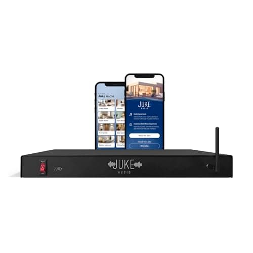 Juke+ | 6 Zone Audio Amplifier | 100 Watts per Channel | Multi-Room Audio System | Airplay 2, Spotify Connect, Built-in Streaming