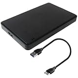 PQZFKSRU Enhanced 2.5'' 1TB Ultra Slim Portable External Hard Drive USB3.0 HDD Storage Compatible with PC Desktop Laptop MacBook Chromebook Xbox One, HDDRBUSB3.0