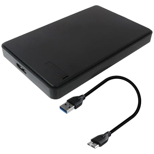 Welsdolk 1TB Ultra Slim Portable External Hard Drive USB3.0 HDD Storage for PC, Desktop, Laptop, Compatible with MacBook Chromebook Xbox One