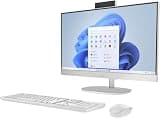 WOWPC Customizable 27”FHD Touchscreen All-in-One Business Desktop, Intel Core Ultra 7 Up to 4.8GHz, 16GB/32GB/1TB/2TB DDR5 RAM, 512GB/1TB/2TB SSD, Webcam, USB-C, Wireless KB&Mouse, Windows11, White