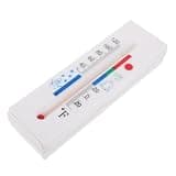 TEHAUX Outdoor Realistic Thermometer Key Storage Box with Locking Mechanism, Compact Design for Home and Office Use, Hidden Storage for Keys and Valuables