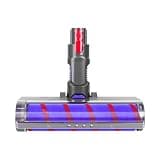 Soft Roller Floor Brush, Compatible with Dyson, Green LED Direct Drive Head Fits V7 V8 V10 V11