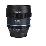 Camera Lens, 1.33X Anamorphic Cine Lens 20mm 40mm T1.8 Auto Focus with STM Motor, Compatible for Sony E Nikon Z Fuji X M4/3 L Mount(20mm Blue Flares,E-Mount(FE))