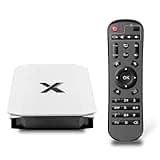 Android TV Box with WiFi 6 and Bluetooth 5.0, Android 12 4GB RAM 32GB ROM, 4K Ultra HD, Smart TV Box, Streaming Media Player with HDMI AV LAN SPDIF USB and H.265, Miracast